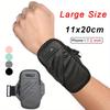 Handledsväska Sportarmband Telefon Nyckelpåse Gym Fitness Armband Utomhus Cykling Löpning Armväska Kvinnor Män Armbandsplånbok