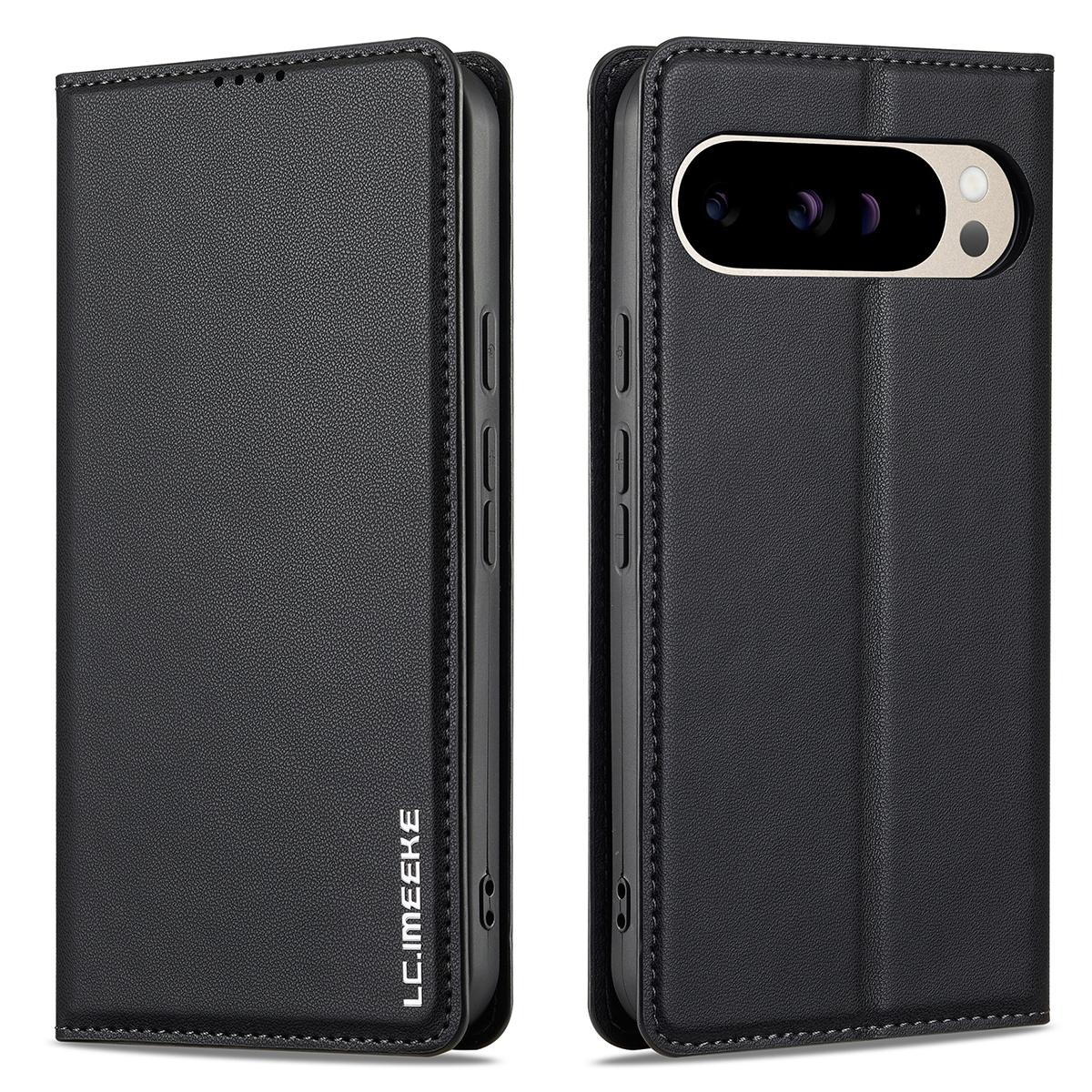 

Чехол серии LC.IMEEKE L1 для Google Pixel 10 Pro XL, кошелек из ПУ кожи, подставка, защитная крышка для телефона Black