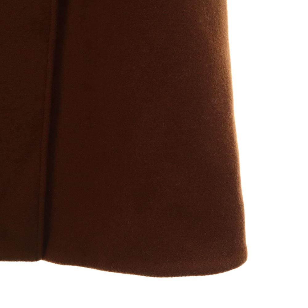 AMERI UNDRESSED Wool Coat F Brown Women Used