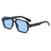 New European and American Retro Double-Beam Men's Square Sunglasses - Fashionable for Driving and Business
