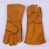 Full Leather Heat Insulation Gloves for Electric Welding Thorn Proof Gardening Mittens