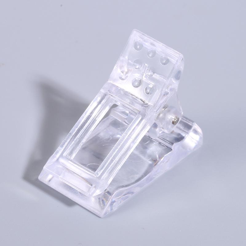 

Хрустальная форма для ногтей и зажим для формирования - Инструмент для гелевого наращивания и формирования ногтей.