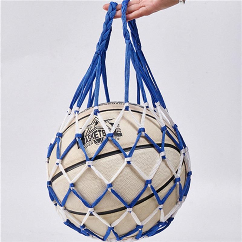 1/2pcs Portable Carry Net Bag Balls Volleyball Outdoor Durable Standard Nylon Thread Soccer Basketball Hoop Mesh Net