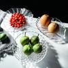 Piatto da Frutta e Snack in Vetro di Cristallo Stile Europeo