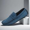Men Designer Leather Casual Shoes High Quality Fashion Comfortable Loafers Flats Big Size Driving