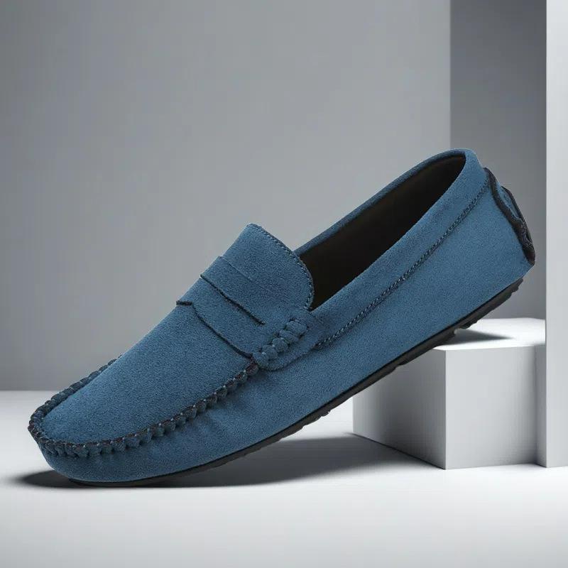 Men Designer Leather Casual Shoes High Quality Fashion Comfortable Loafers Flats Big Size Driving