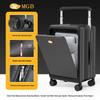 Mango Bird Front-Opening PC Hardside Luggage