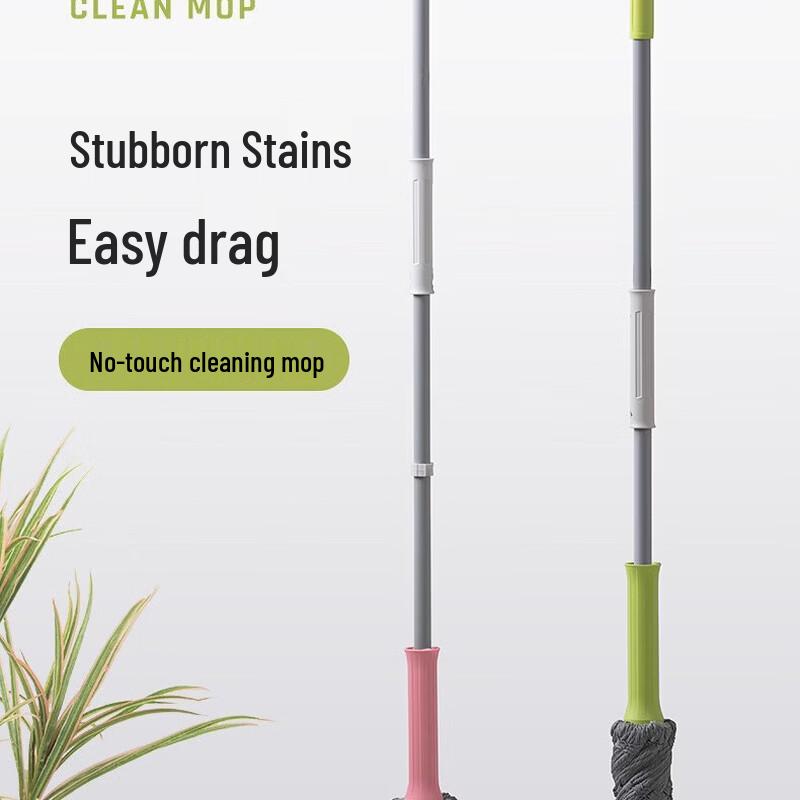 Chahua Hands-Free Self-Wringing Mop with Brush