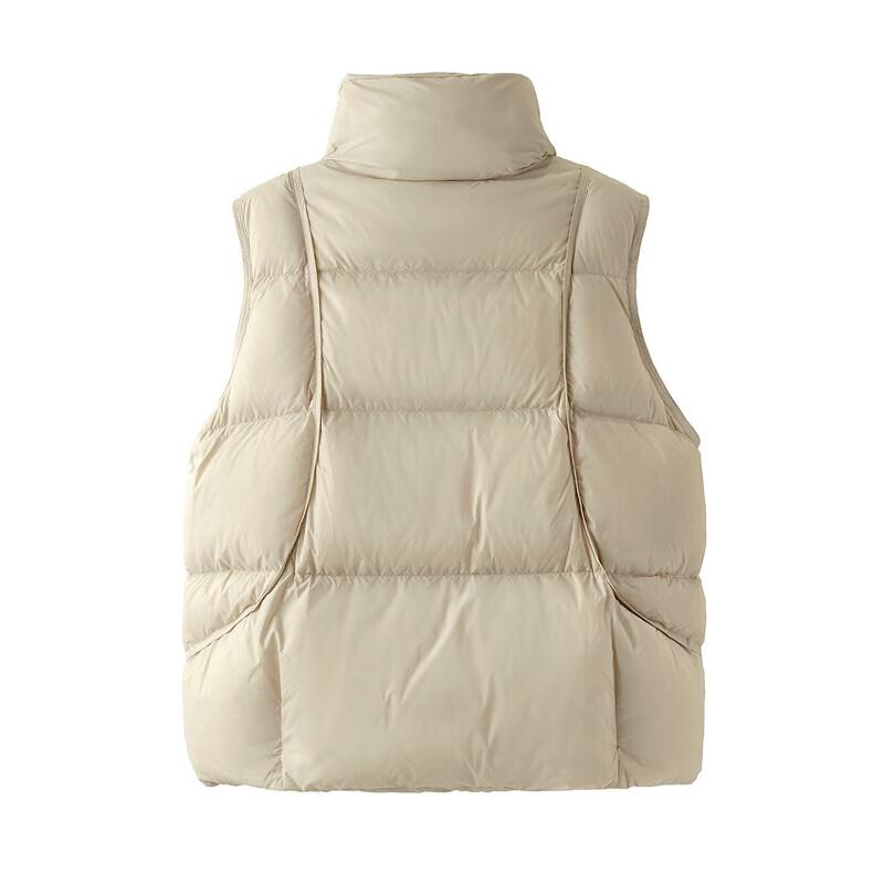 Siboshe Women's 90% Down Stand Collar Vest