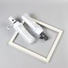 Fully Automatic Three-Fold Transparent Umbrella Thickened Small Fresh Transparent Umbrella Men And Women Internet Celebrity Stud