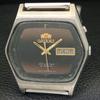 AUTOMATIK VINTAGE ORIENT CRYSTAL JAPAN 46941 HERREN ORIGINAL ZIFFERBLATT UHR a703394-1