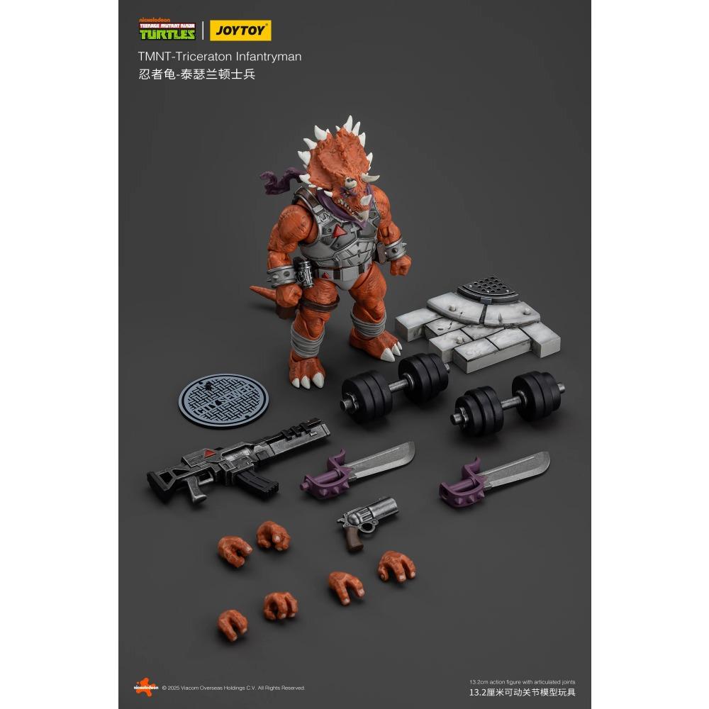 JOYTOY Original TMNT Teenage Mutant Ninja Turtles 1/18 Groundchuck Dirtbag Rahzar Full Series Action Figures Toy Model Doll Gift