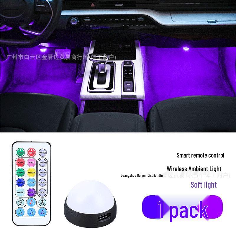 

Car USB LED Starlight Interior Atmosphere Light with Remote Control