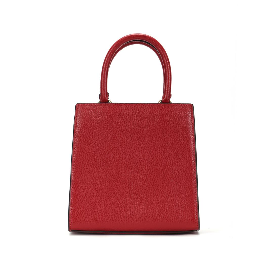 New COACH Pepper Woolen Small Square Bag, One Shoulder Handbag Trumpets Women's Red C6778-IMF8Q