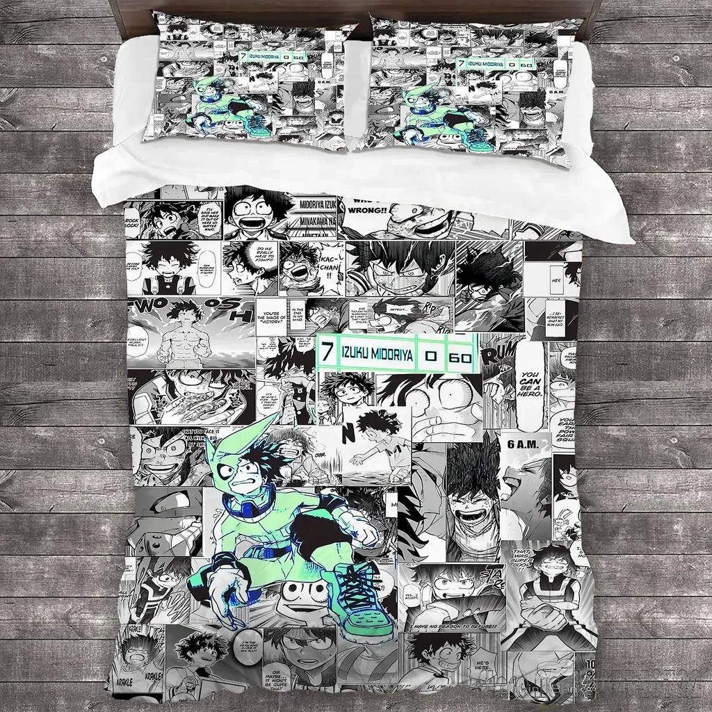 Comforter Popular Anime My Hero Academia Hd Comforter For Kids Bedding Sets Bedclothes Bedroom Decor