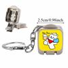 Stainless Steel Mini Folding Nail Clipper Portable Nail Clipper Key Ring Toenail Trimmer  Nail Art