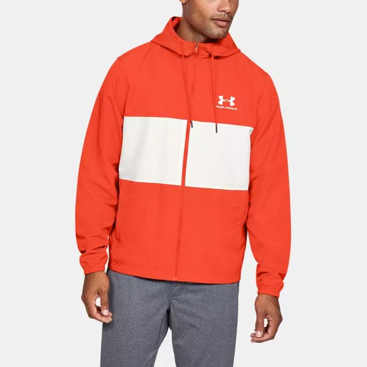 Under Armour Sportstyle Wind Jacket Men Jackets Orange 1329297-856