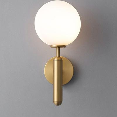 Modern Light Luxury Copper Wall Lamp Nordic Creative Wall Sconce for Living Room Aisle Bedroom
