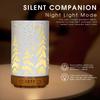 Timing Function Aroma Diffuser Hollow Tree Humidifier Bedroom Fragrance Diffuser with LED Lights Humidificador para aromaterapia