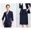 Women's Navy Blue Professional Business Suit Set
