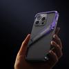 For iPhone 14 Pro Frameless Bumper Case S-Shaped Kickstand Aluminium Alloy Cover