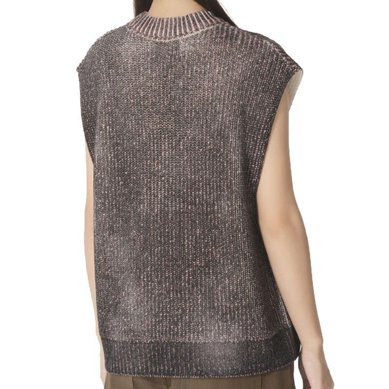 Jordan Aswjfltknit Weste Rundhalsausschnitt Bequem Kurzarm Strickoberteil Damen Oberteile HQ9191-045