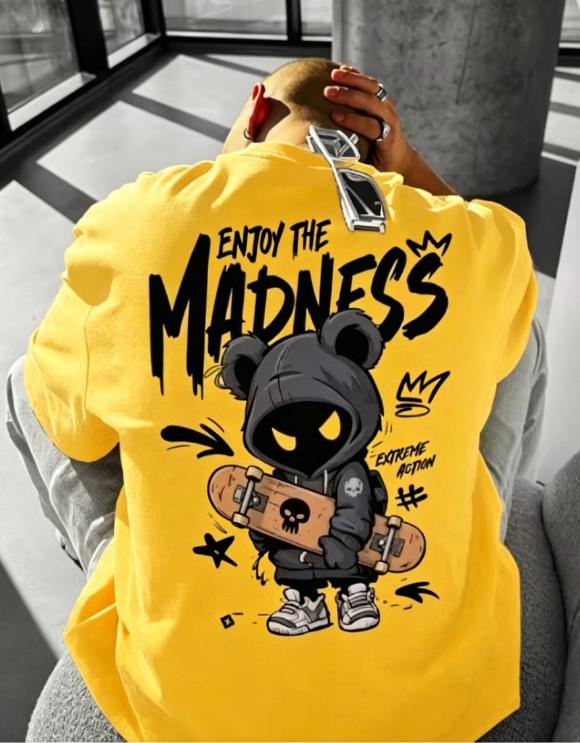 European and American Unisexs New Design Summer Cartoon Print Micro Elastic Breathable Round Neck Tshirt Outdoor Street Top Soft