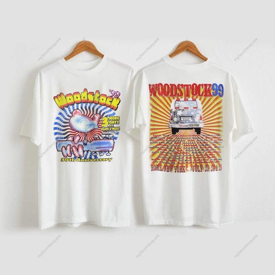 Woodstock 99 Shirt, Woodstock 30th Anniversary Shirt Unisex T-Shirt S