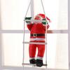 Christmas Holiday Decor Ladder Rope Climbing Santa Christmas Tree Ornament Creative Tree Hangings Long Lasting