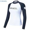 Womens UV Protection Rash Guard Set Long Sleeve Swim Top With Matching Bottoms Snorkeling Surfing Beach Activities