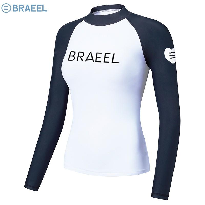 Womens UV Protection Rash Guard Set Long Sleeve Swim Top With Matching Bottoms Snorkeling Surfing Beach Activities