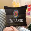 German Beer Paulaners Personalized Pillow Cover Kids Bedroom Wild Party Decor Pillowcase Kid Birthday Shower Gift