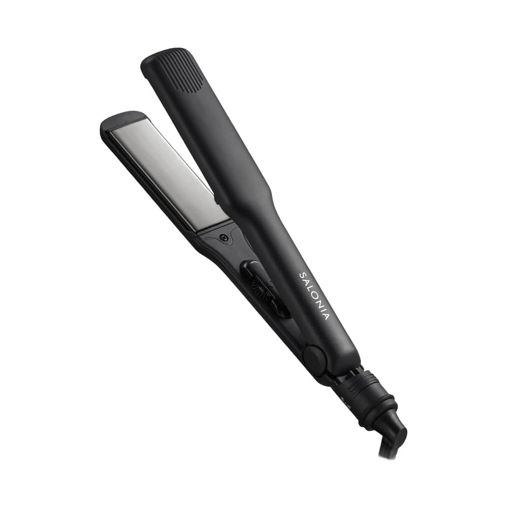 Salonia SL-004S Hair Straightener 35mm Black International Use