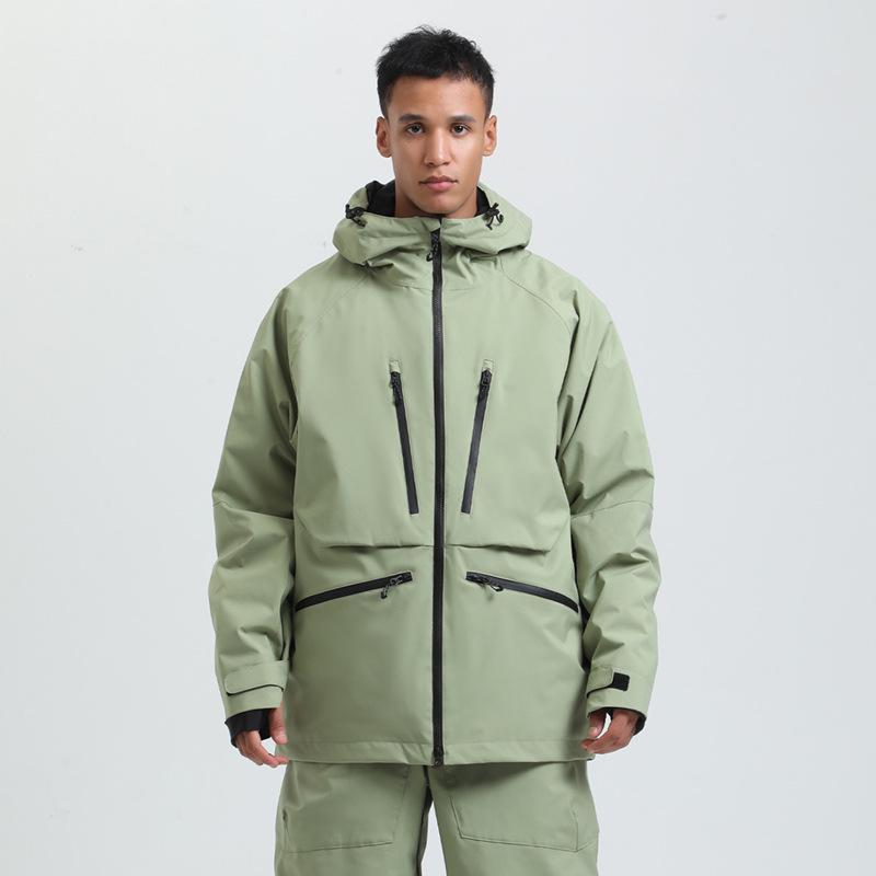 Men's and Women's Winter Ski Suit: Warm, Breathable, Waterproof, and Windproof for Outdoor Snowboarding and Sports.
