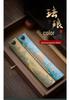 Guochao Antique-Style Ceramic Enamel Incense Holder Ornament for Home Cloisonné Sandalwood Incense Ceremony.