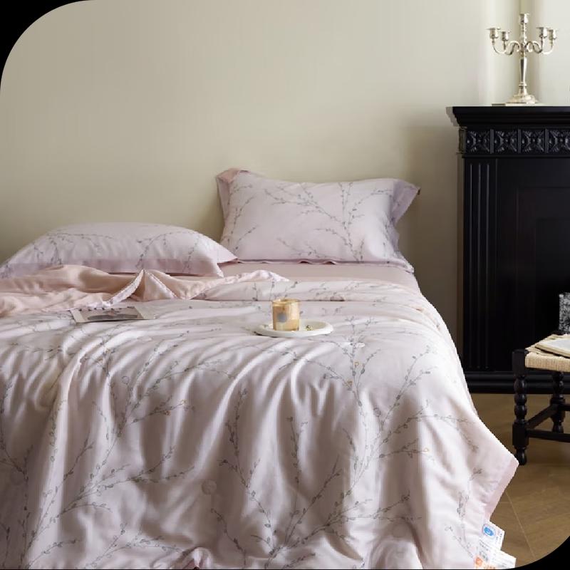 

Jieliya Graceful Tencel Printed Summer Quilt