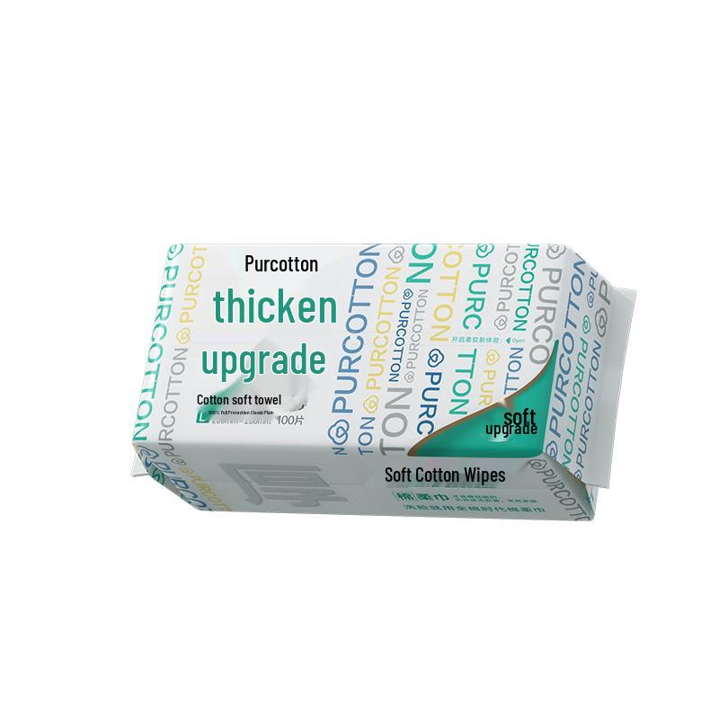 PurCotton Disposable Facial Cotton Wipes