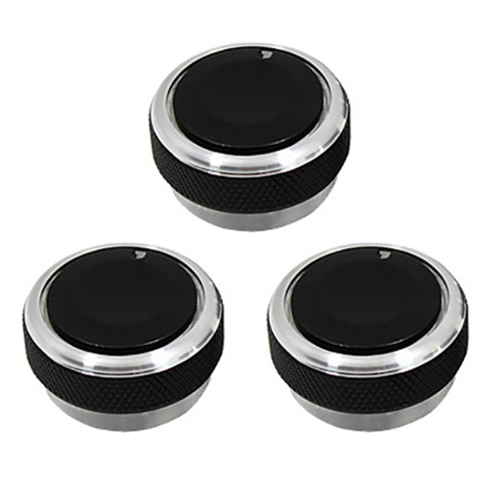 

3Pcs/Set Car Air Conditioner AC Switch Knob Heat Control for Focus MaxMondeo Air Conditioner Switch чорний