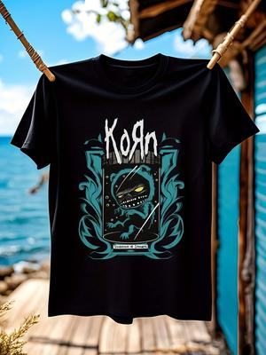 Korn Offizielles Band Grafik T-Shirt Grafik T-Shirt