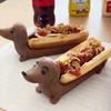 Dachshund Tray Snack Holder Hot Dog Holder For Home Family Gatherings Parties Restaurants Home Tool
