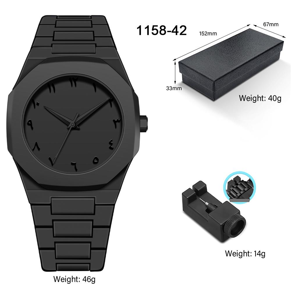 Creative Design Arabic Numerals Men s Quartz Watch 3ATM Waterproof Men s Sports Watch