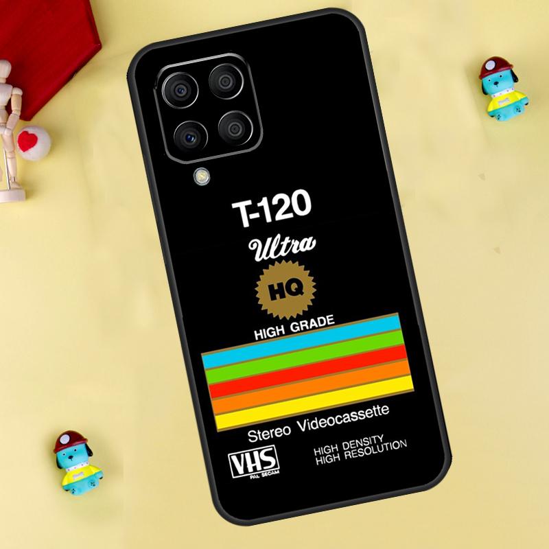 Retro VHS Tape Case For Samsung Galaxy M35 M55 M15 M11 M12 M13 M14 M06 M16 M36 M56 M31 M53 M32 M52 M34 M54