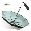 8-Bone three-fold manual vinyl sunscreen weather and rain dual-purpose personalized creative parasol umbrella print