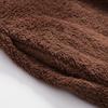 Womens Oversized Sherpa Pullover Hoodie with Pockets Fuzzy Fleece Sweatshirt Buffalo Plaid Fluffy Coat