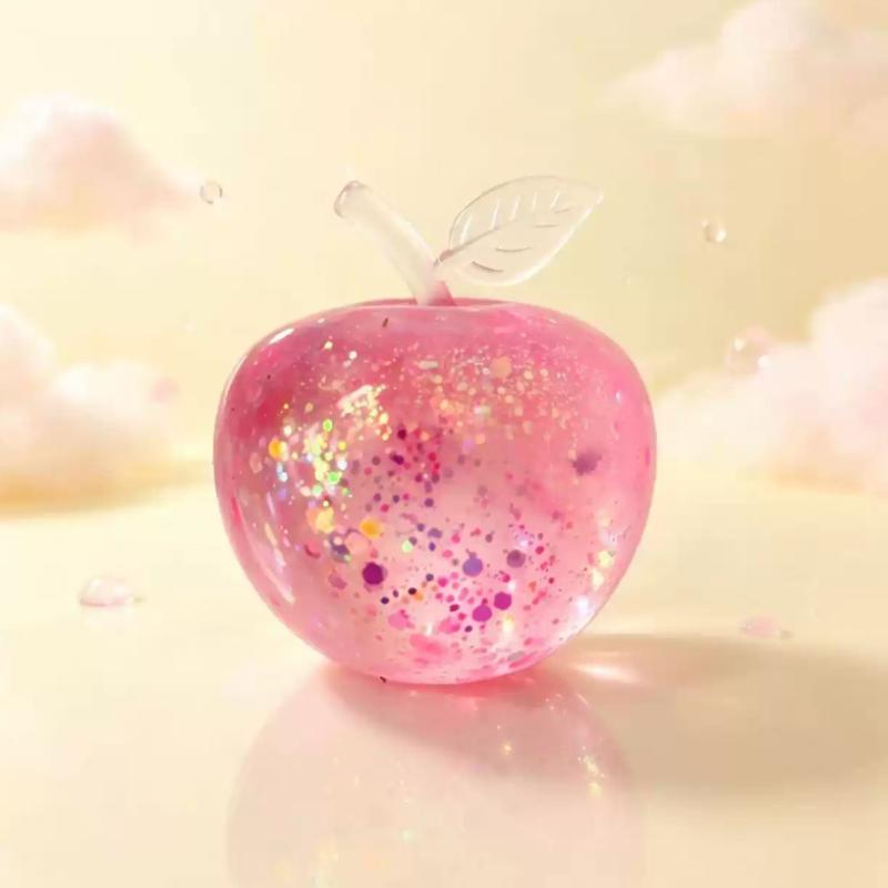 Stress Relief Toy Squishy Fruit Series Ball Slow Rebound Decompression Fidget Toy Anxiety Relief Desk Toy Gift