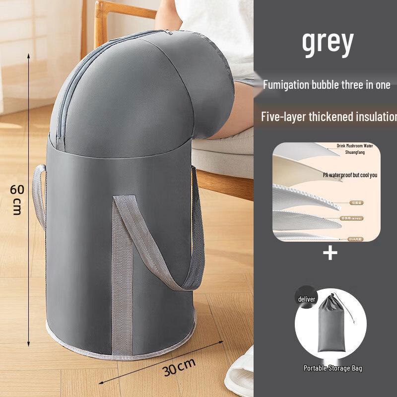 Thickened Portable Insulated Foot Bath: Folding, Deep, Travel-Friendly Foot Basin for Adults