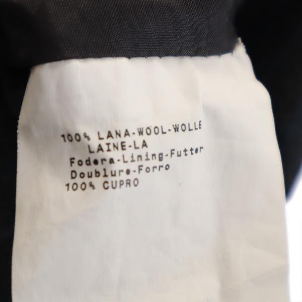 Emporio Armani Vlněné sako s proužkem Made in Italy Šedé Pánské Použité