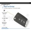 Jingyuqin 433MHz 5C/MQB49 Remote Car Key for VW T-Cross POLO 2019+ SKODA GOLF SEAT 2G6959752 /2G6959752D Keyless Fob Aftermarket
