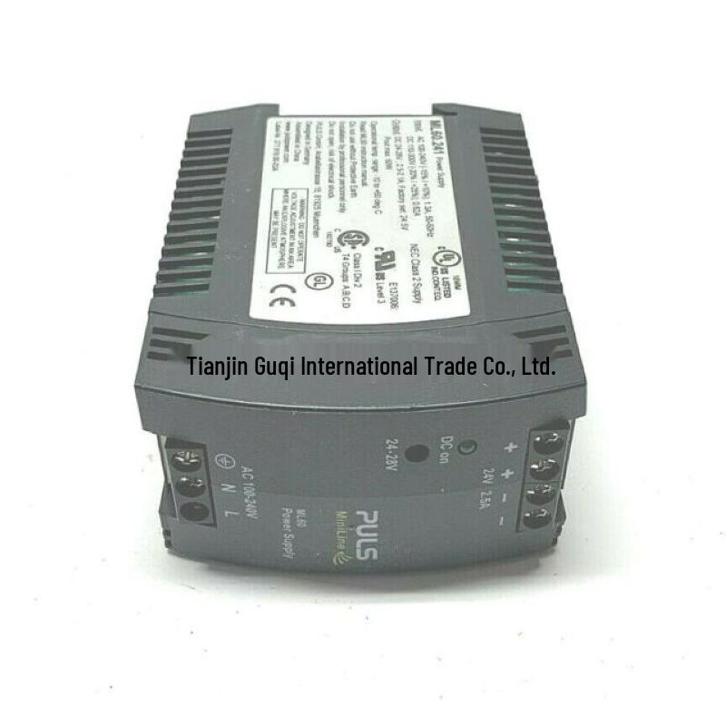 PULS ML60.241 DIN-Rail Power Supply: 100-240V Input, 24V 2.5A Output, 60W