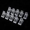 10 Pcs Nail Tips Clip For Quick Building Poly Uv Builder Gel Assistant,reusable